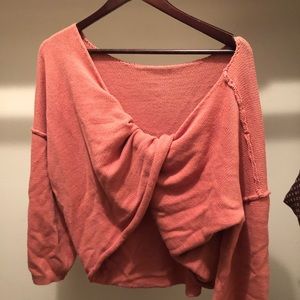 Crossed Sweater